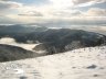 Vista dalla vetta di P.gio Casaccia verso P.gio del Giro 747m 