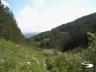 Vista dagli Scollini verso l'imbocco del sentiero 6B