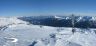 Vista dalla cima Mutegg 2658m verso la Val Ultimo - In sfondo le Dolomiti