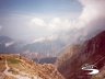 Vista dal Passo della Tambura verso il gruppo del M.Sagro